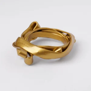 Ribbon Bracelet - Gold 3