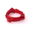 Ribbon Bracelet - Matt Coral Red
