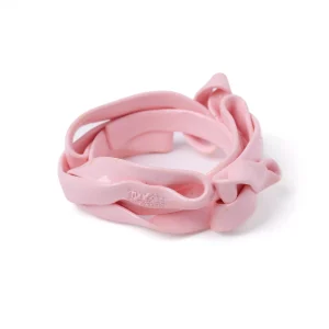 Ribbon Bracelet - Matt Pastel Pink