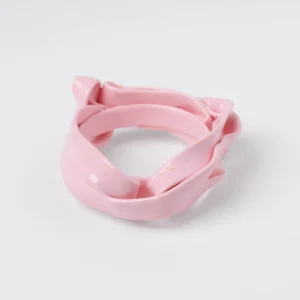 Ribbon Bracelet - Matt Pastel Pink