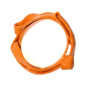 Ribbon Bracelet - Matt Pumpkin