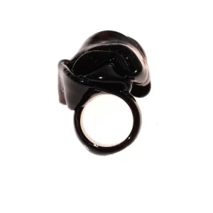 Ribbon Ring 2 - Clear Grey Fume'