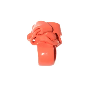 Ribbon Ring 2 - Dark Salmon