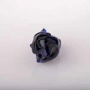 Ribbon Ring - Clear Blue 2
