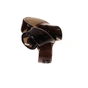 Ribbon Ring - Clear Grey Fume'