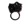 Ribbon Ring - Dark Aubergine 2
