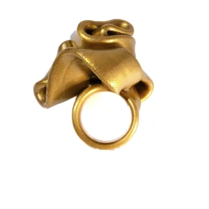 Ribbon Ring - Gold 3