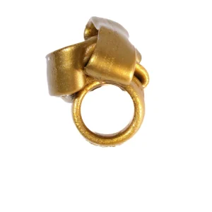 Ribbon Ring - Gold 4