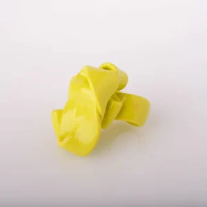 Ribbon Ring - Matt Fluo Yellow