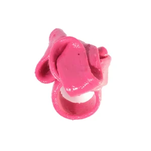 Ribbon Ring - Matt Fuchsia