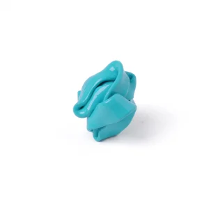 Ribbon Ring - Matt Turquoise 2