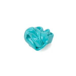 Ribbon Ring - Matt Turquoise
