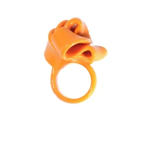 Ribbon Ring - Pumpkin
