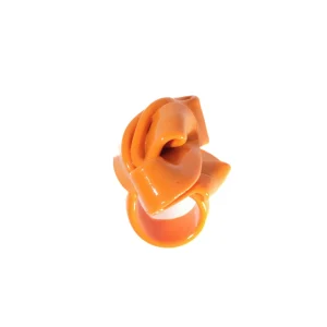 Ribbon Ring - Pumpkin