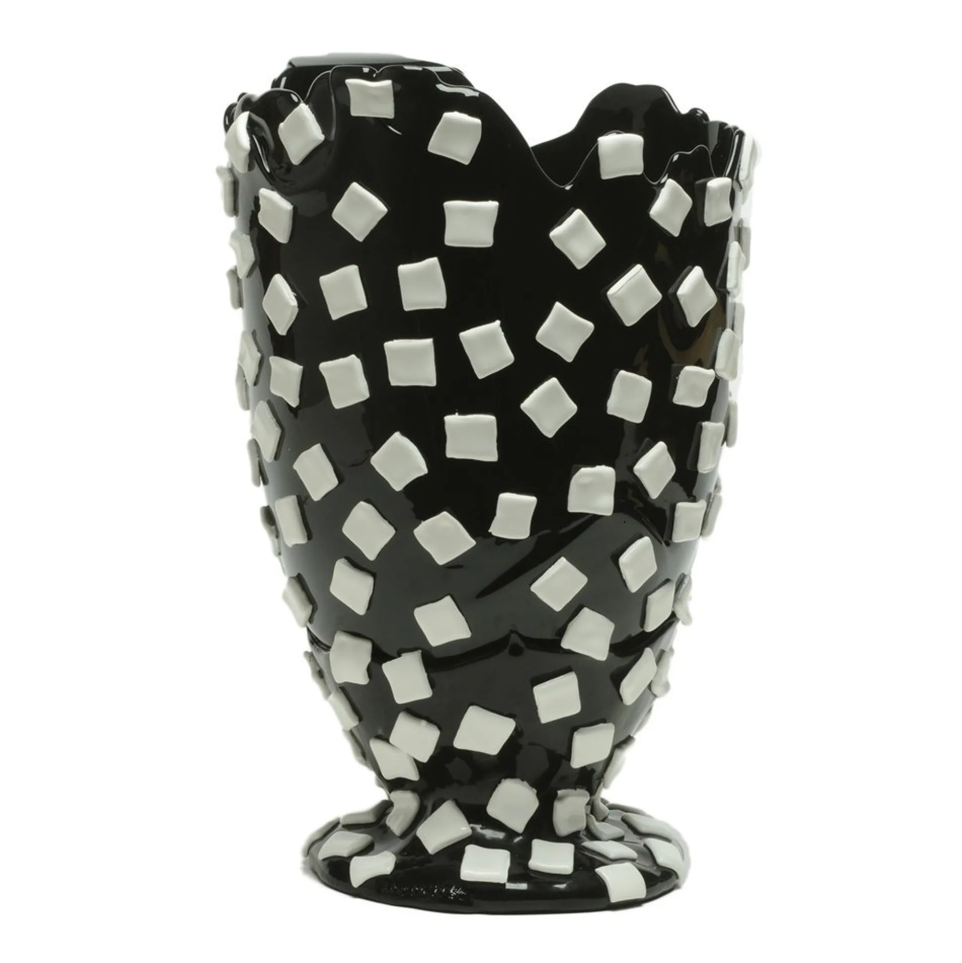 rock_vase__matt_black_whi_1.webp Rock Vase - Matt Black, White