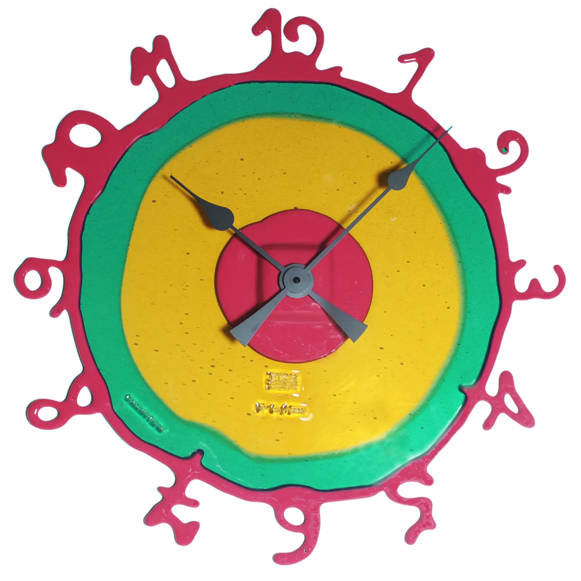 round_the_clock__clear_am_0.webp Round The Clock - Clear Amber, Emerald Green And Matt Fuchsia