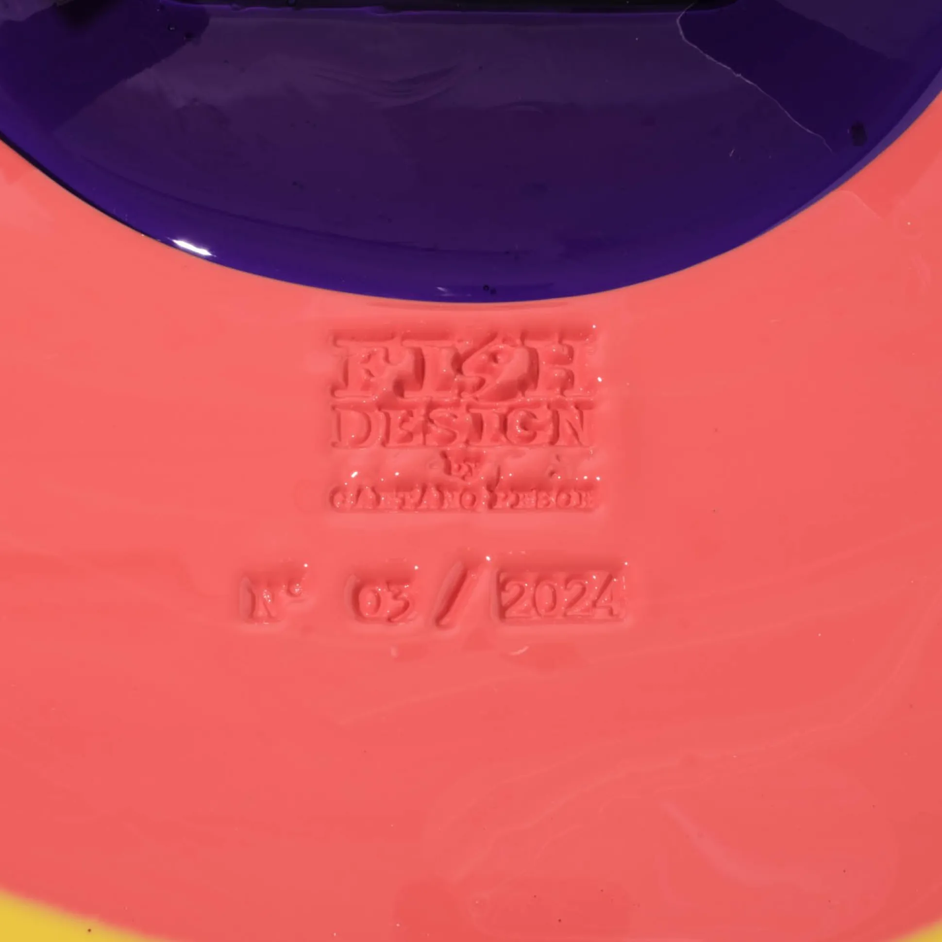 round_the_clock__clear_pu_2.webp Round The Clock - Clear Purple, Matt Dark Salmon And Matt Pastel Yellow