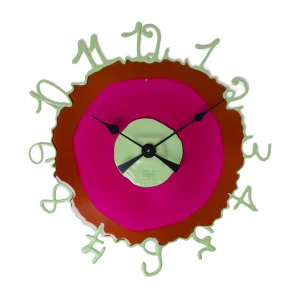 Round The Clock - Mint, Clear Fuchsia, Brown