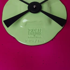Round The Clock - Mint, Clear Fuchsia, Brown
