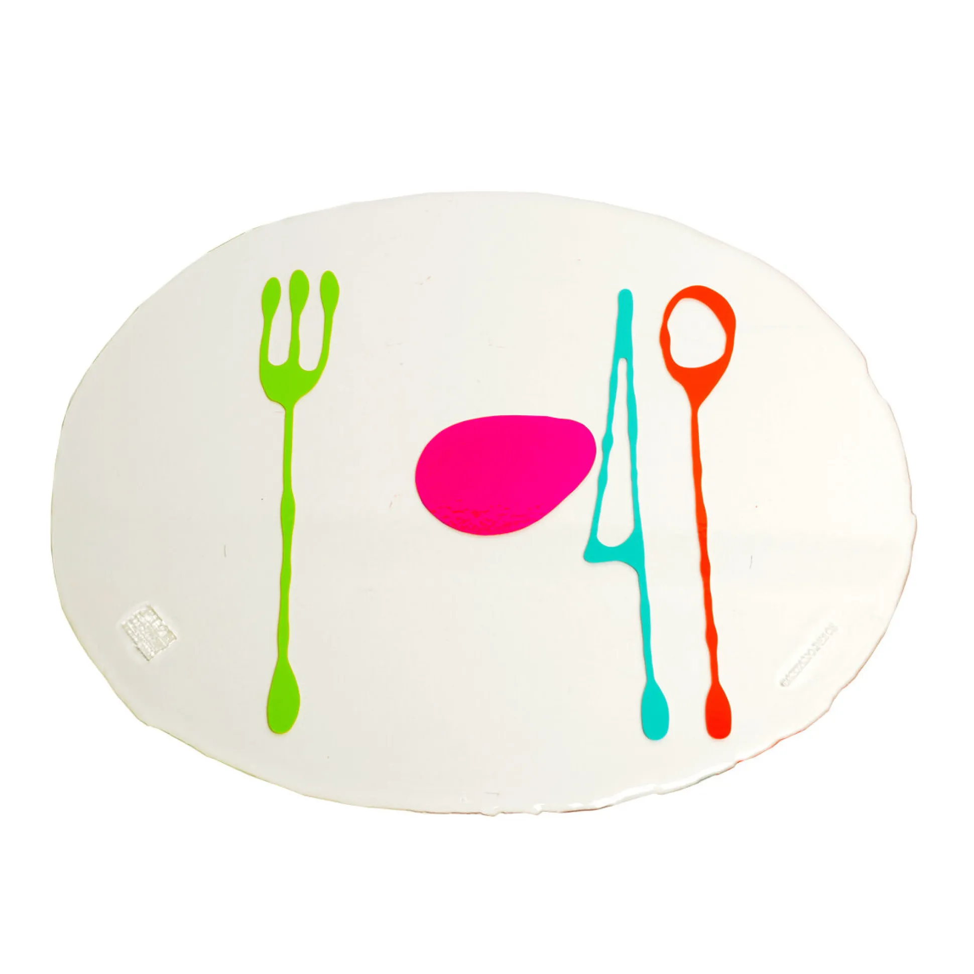 set_of__tablemates_placem_2.webp Set of 4 Table-Mates, Placemats - Clear, Matt Lime, Fuchsia, Turquoise, Orange