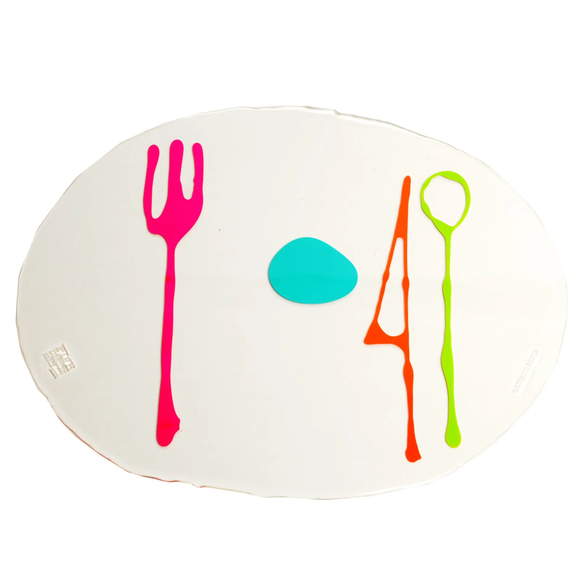 set_of__tablemates_placem_3.webp Set of 4 Table-Mates, Placemats - Clear, Matt Lime, Fuchsia, Turquoise, Orange
