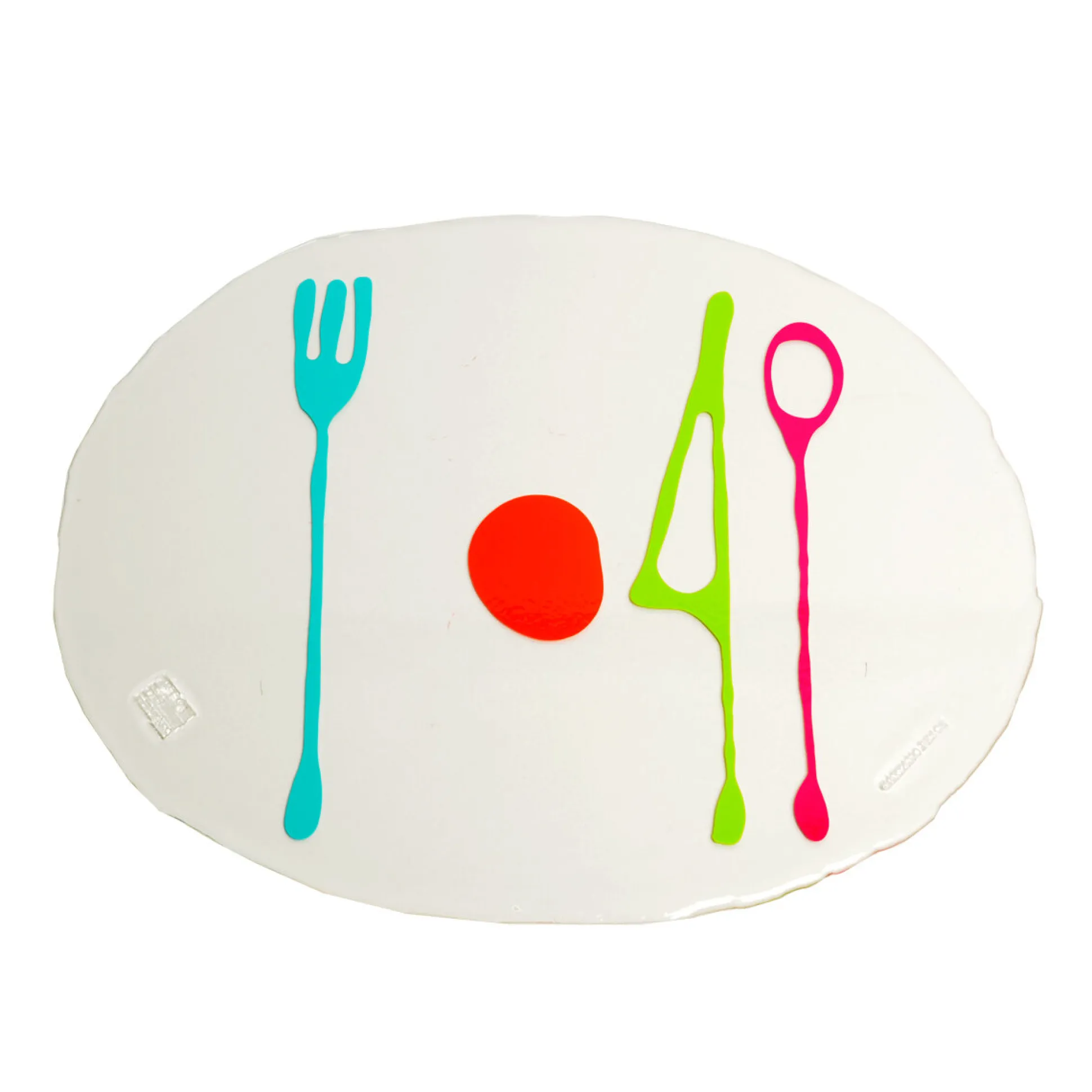set_of__tablemates_placem_4.webp Set of 4 Table-Mates, Placemats - Clear, Matt Lime, Fuchsia, Turquoise, Orange