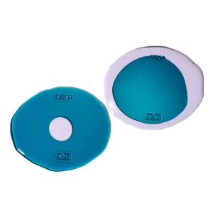 Set of 2 Table-Mates Small - Clear Emerald And Matt Lilac