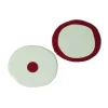 Set of 2 Table-Mates Small - Matt Aqua And Matt Cherry