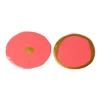 Set of 2 Table-Mates Small - Matt Dark Salmon, Gold