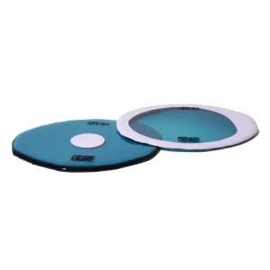 Set of 2 Table-Mates Small - Clear Emerald And Matt Lilac