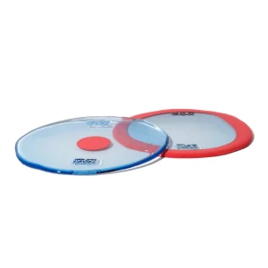 Set of 2 Table-Mates Small - Clear Light Blue And Matt Sorbet