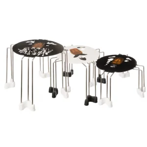 SET Triple Play Coffee Table - Black And White