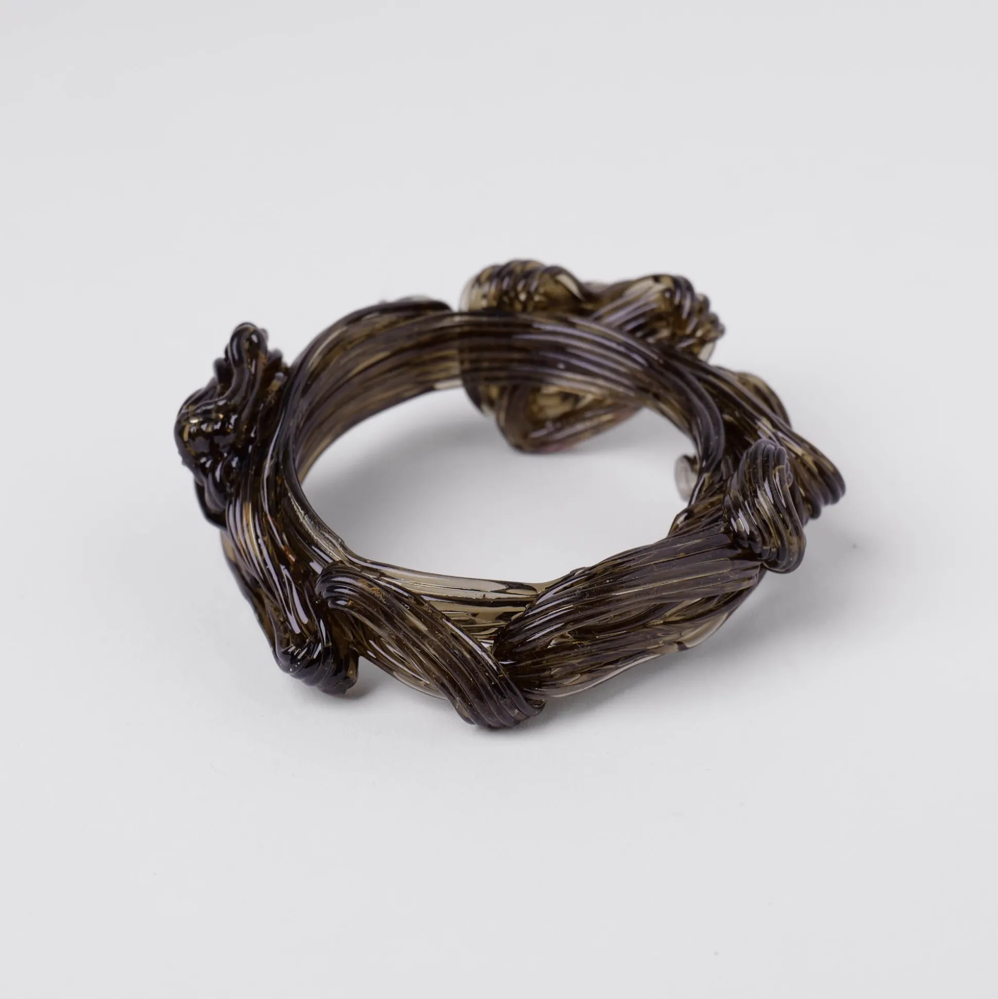 spaghetti_bracelet__clear_1-1.webp Spaghetti Bracelet - Clear Grey Fume'