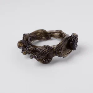 Spaghetti Bracelet - Clear Grey Fume'