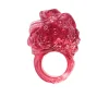 Spaghetti Ring - Clear Fuchsia