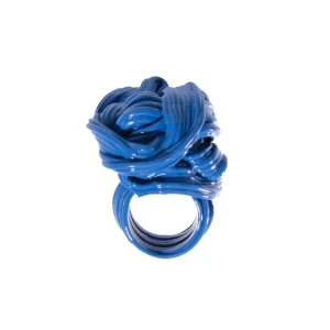 Spaghetti Ring - Dark Lavender