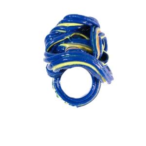 Spaghetti Ring - Matt Blue, Matt Yellow (Copy)