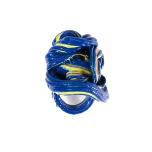 Spaghetti Ring - Matt Blue, Matt Yellow (Copy)