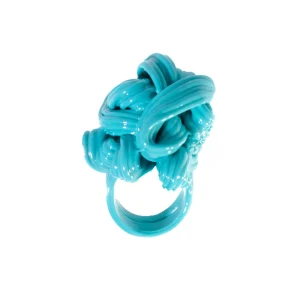 Spaghetti Ring - Turquoise