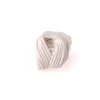 Spaghetti Ring - White