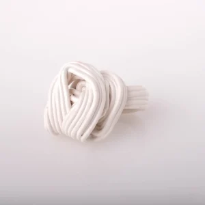 Spaghetti Ring - White
