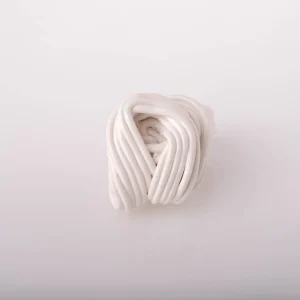 Spaghetti Ring - White