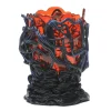 Spaghetti Special Vase - Clear Red, Blue Marine