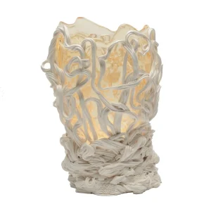 Spaghetti Special Vase - Clear, Matt White