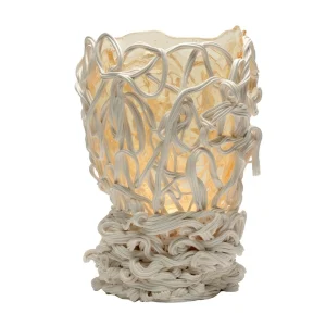 Spaghetti Special Vase - Clear, Matt White