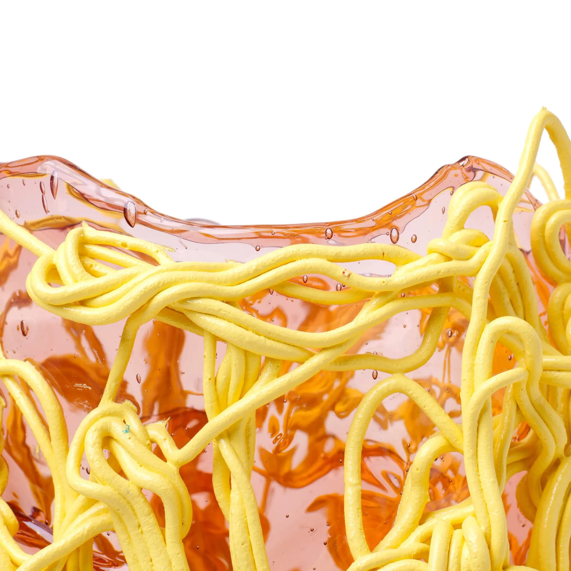 spaghetti_special_vase__c_5.webp Spaghetti Special Vase - Clear Antique Pink, Pastel Yellow