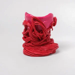 Spaghetti Special XS - Matt Fuchsia, Coral