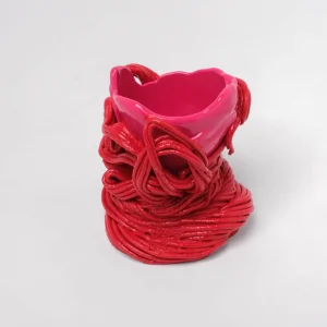 Spaghetti Special XS - Matt Fuchsia, Coral