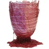 Spaghetti Vase Extra Colour - Clear Lilac, Rose Pink, Matt Bordeaux