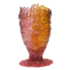Spaghetti Vase Extra Colour - Clear Pink, Clear Amber And Clear Fuchsia